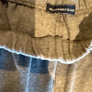 Brandy Melville Gray Straight Leg Pants